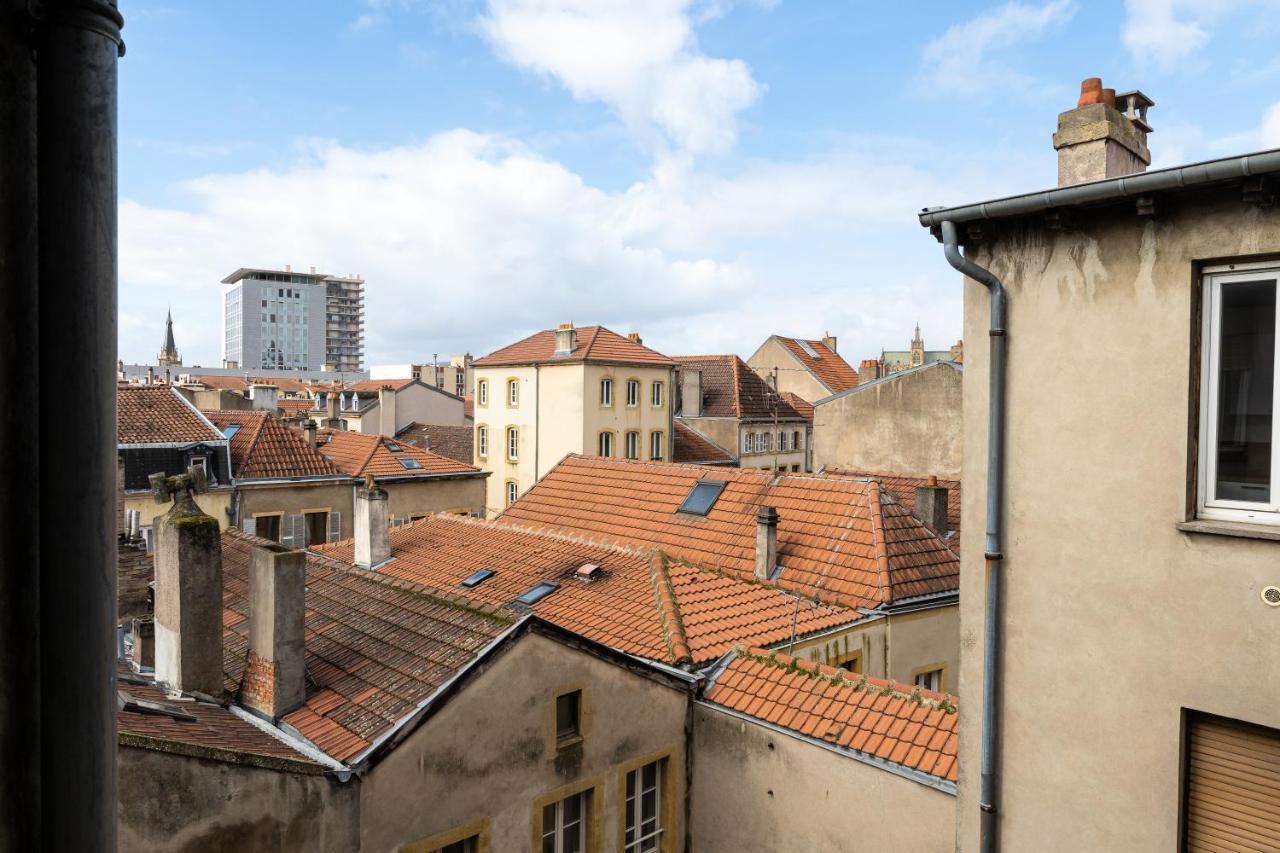 Le Maginot - Superbe Appartement De 75M2 - Deux Chambres - 4 Lits Simple -Position Centrale Centre Ville, Pompidou, Nouvelle Ville - 2 A 4 Personnes Metz Exteriör bild